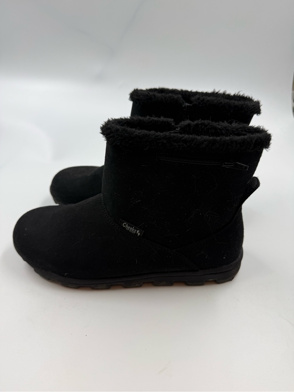 Cheeks fit body sport boots black woman size 9.5